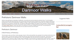 Desktop Screenshot of dartmoorwalks.org.uk