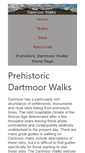 Mobile Screenshot of dartmoorwalks.org.uk